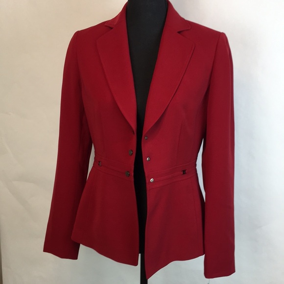 Tahari Jackets & Blazers - Tahari Blazer Arthur S. Levin Woman’s Blazer Red 4